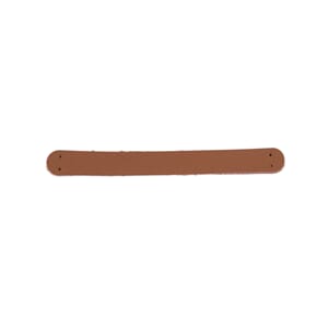 SL460 Skinnlapp Brun 100x10mm 5658