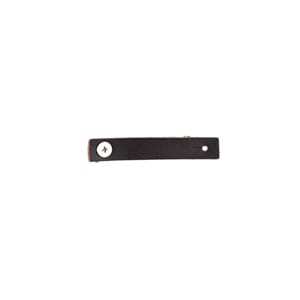 SL487 Skinnlapp Sort 60x10mm 5924
