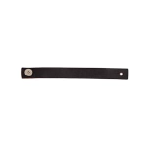 SL490 Skinnlapp Sort 100x10mm 5955