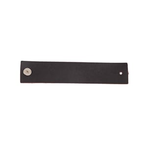 SL492 Skinnlapp Sort 100x20mm 5979
