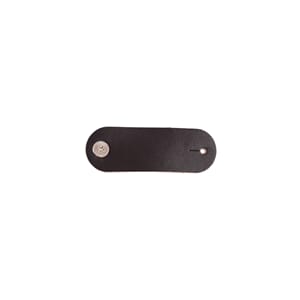 SL495 Skinnlapp Sort 60x20mm 6006