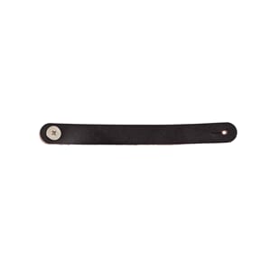 SL496 Skinnlapp Sort 100x10mm 6013