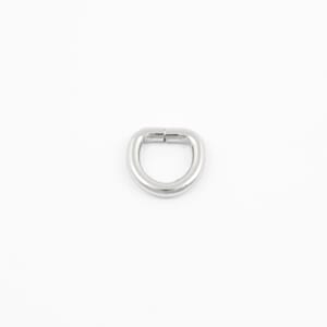 AC4010 D-ring 10x10mm Sølv 0379