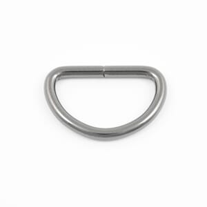 AC4018 D-ring 32x20mm Sort 0454