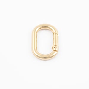 AC4041 Karabinring 22x12mm Gull 0683