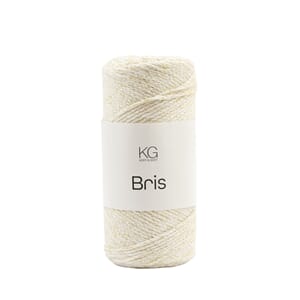BG101 Brisgarn 01 Hvit/gull 4261