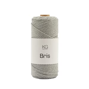 BG111 Brisgarn 28 Lysgrå/sølv 4582