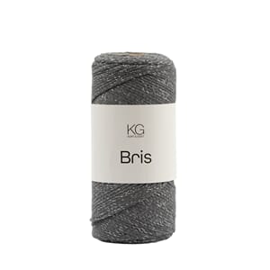 BG112 Brisgarn 29 Mørkgrå/sølv 4827