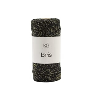 BG113 Brisgarn 27 Sort/gull 4520