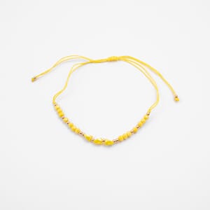 BR1011 Armbånd Gul/gull 9938