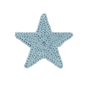 PL116 Tekstillapp Stjerne liten Blå 4724