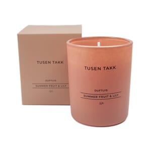 Duftlys Sommer Fruit & Lily Tusen takk DL2061