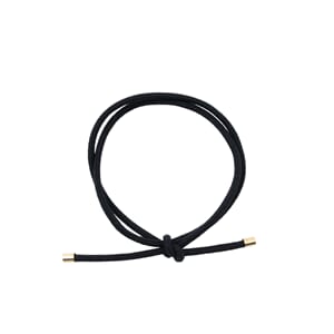 ET112 Elastisk tråd 3mm Sort 8350