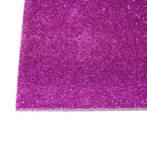 FO212 Mosegummi Glitter Mørk rosa 0573