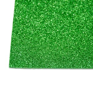 FO215 Mosegummi Glitter Grønn 0603