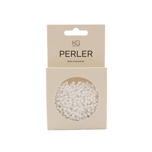 GO1237B Perleboks Perle Hvit 4mm 0088