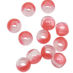 GO3007 Perle Resin Rød 12mm 4574