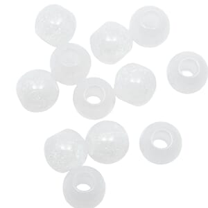 GO3017 Perle Resin Hvit 12mm 4673