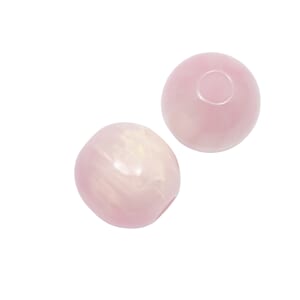 GO3022 Perle Resin Lysrosa 20mm 4727