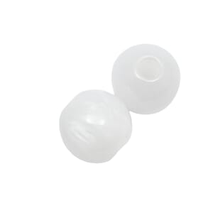 GO3023 Perle Resin Hvit 20mm 4734