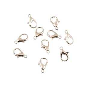 GO3052 Karabinkrok 13x8mm Sølv 9470