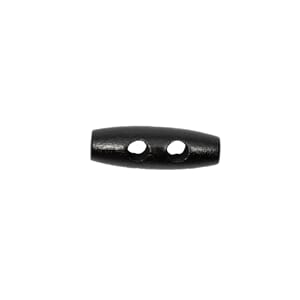 KN697 Knapp 30mm Sort 40stk 8658