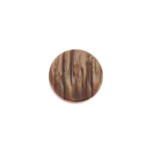 KOMMER FEB - KN778 Knapp Gull/brun 18mm 20stk 2037