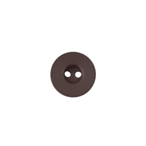 KOMMER FEB - KN794 Knapp Mørkbrun 15mm 60stk 2198