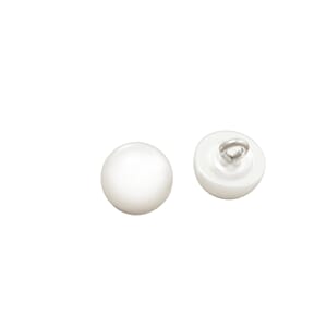 KN836 Knapp 10mm 60stk Hvit Perle 4437