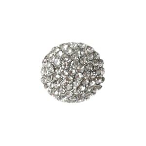 KN459 Knapp 17mm 31stk Metall/diamanter 0526