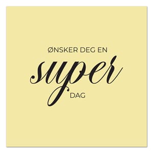 KORT Ønsker deg en super dag  KO1145