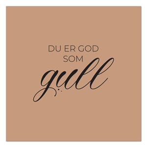 KORT God som gull KO1156