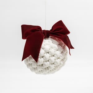 OPP127 Gratis oppskrift ved kjøp av Tubegarn 4mm - Dekorkule