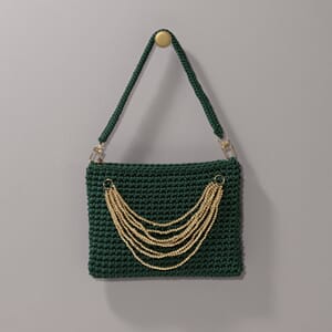 OPP130 Gratis oppskrift ved kjøp av Hekletråd Mini 3mm - Perle Clutch