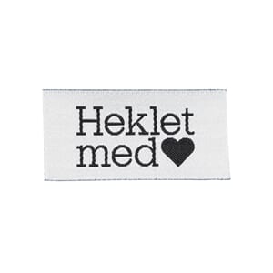 PL325 Symerke Heklet med hjertet 8411
