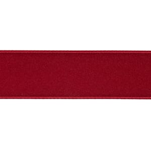 RI362 Silkebånd 25mm Rød 22m 3509