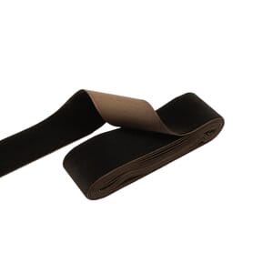 RI506 Fløyelsbånd 30mm Mørk brun 2m 5298