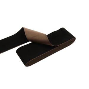 RI507 Fløyelsbånd 40mm Mørk brun 2m 5304