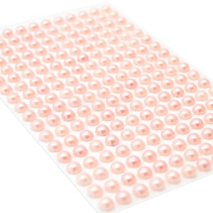 ST103 Stickers Perle 6mm Rosa 0702