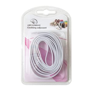 AC102 Strikk Hvit 15mm 1,5m 2384
