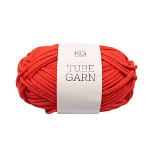 TB140 Tubegarn 1563 4mm Rødoransje 0972