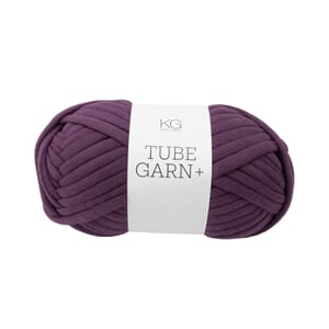 TB143 Tubegarn+ 3218 7mm Mørklilla 4094