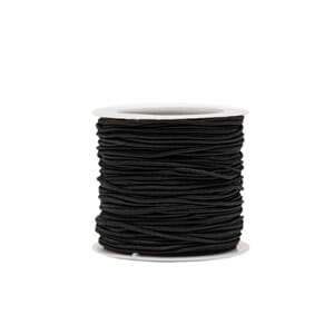 TR301 Smykkestrikk 1mm Sort 1413