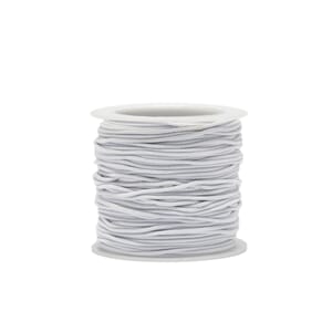 TR302 Smykkestrikk 1mm Hvit 1420