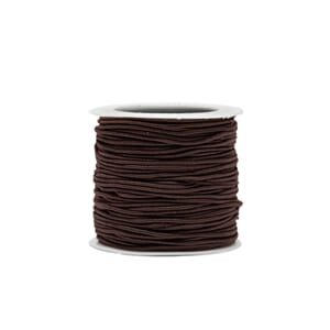 TR304 Smykkestrikk 1mm Brun 1444