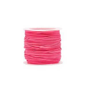 TR306 Smykkestrikk 1mm Rosa 1468