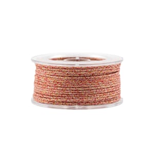 TR335 Smykketråd Rosa/glitter 6395