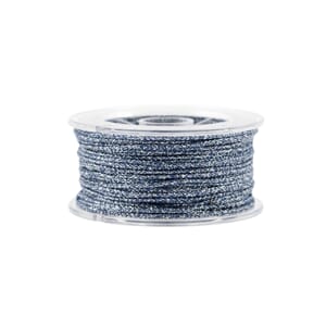 TR343 Smykketråd Blå/glitter 6470