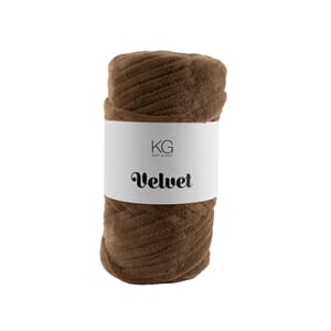 VG102 Velvetgarn 16 Brun 5084