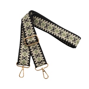 KOMMER FEB - VH2008 Skulderreim Sort/lysgrønn 130cm 2754